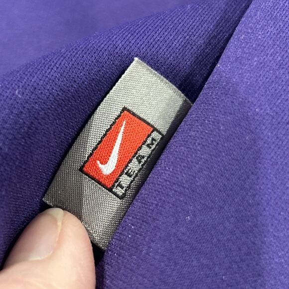 Nike Sweatshirt Mens XXL Clemson Tigers Football Pullover Purple Therma-Fit NCAA - Picture 5 of 8